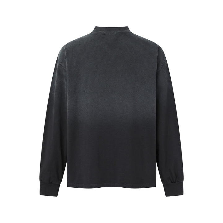 Unisex Oversized Sweatshirt with Mock Neck and Statement Print Mune Fashion