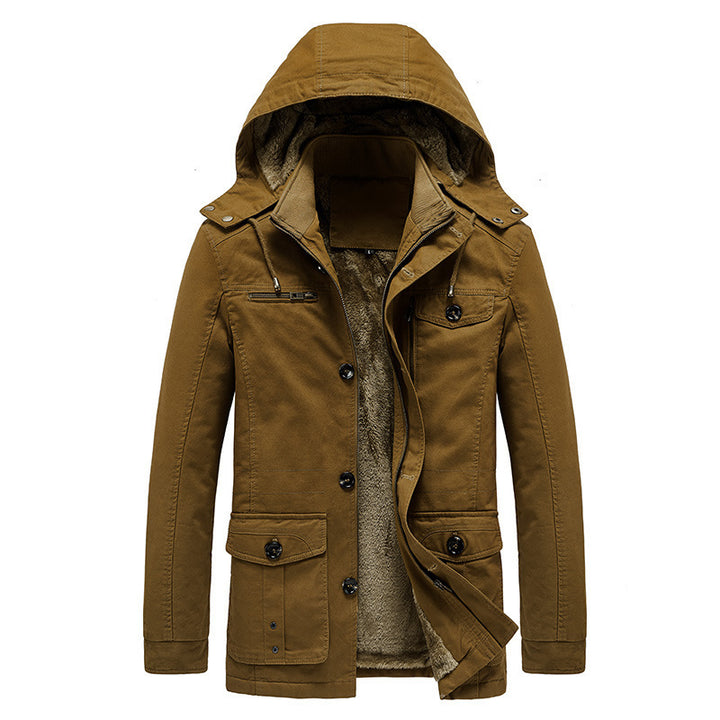 Men's Robust and Warm-lined Outdoor Jacket Mune Fashion