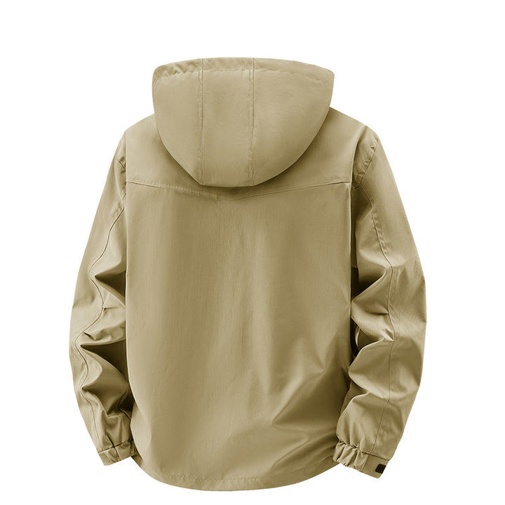 Men's Technical Weather Jacket with Removable Hood Mune Fashion