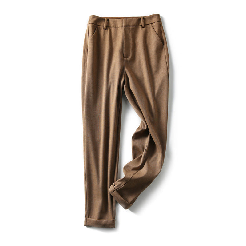 Women Comfortable and Elegant Suit Pants Mune Fashion