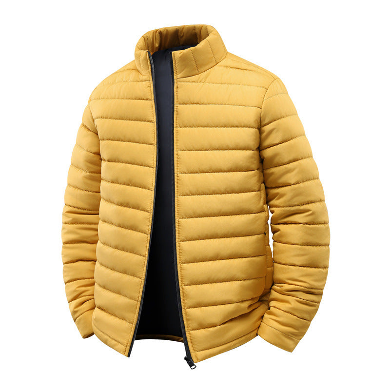 Men's Light Padded Jacket with High Collar Mune Fashion 1788241780
