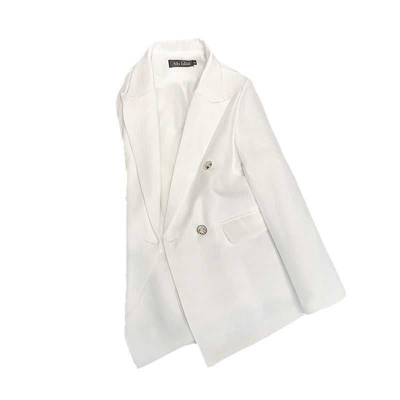 Women Elegant Double-Breasted Blazer Mune Fashion