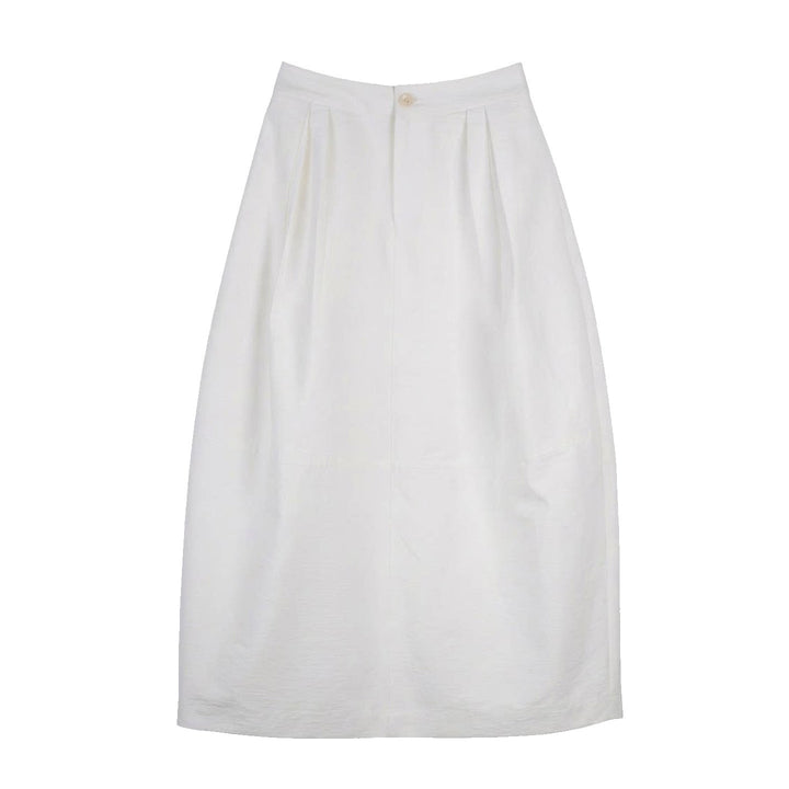 Damen Eleganter Midirock mit Falten Mune Fashion