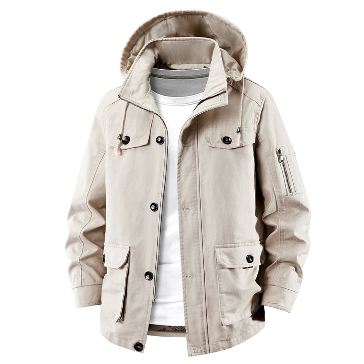 Men's Lightweight Outdoor Jacket with Practical Pockets Mune Fashion