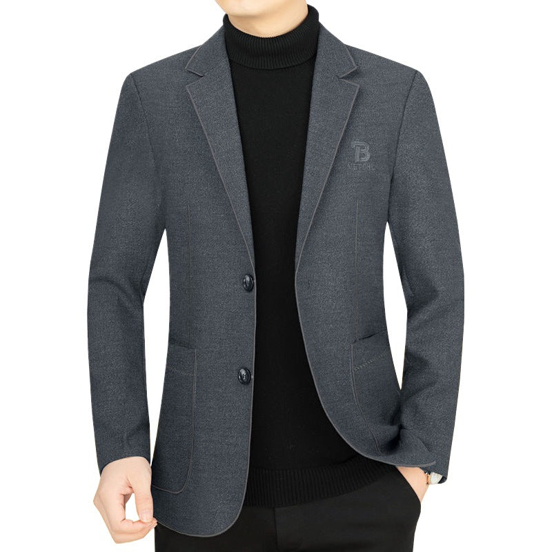 Men's Slim-Fit Blazer made of lightweight blended fabric Mune Fashion with texture Mune Fashion