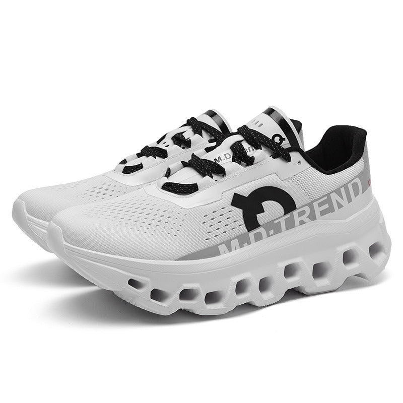 Unisex innovative Waben-Pod-Sneaker with ultra-cushioning hollow chamber midsole and breathable mesh upper Mune Fashion