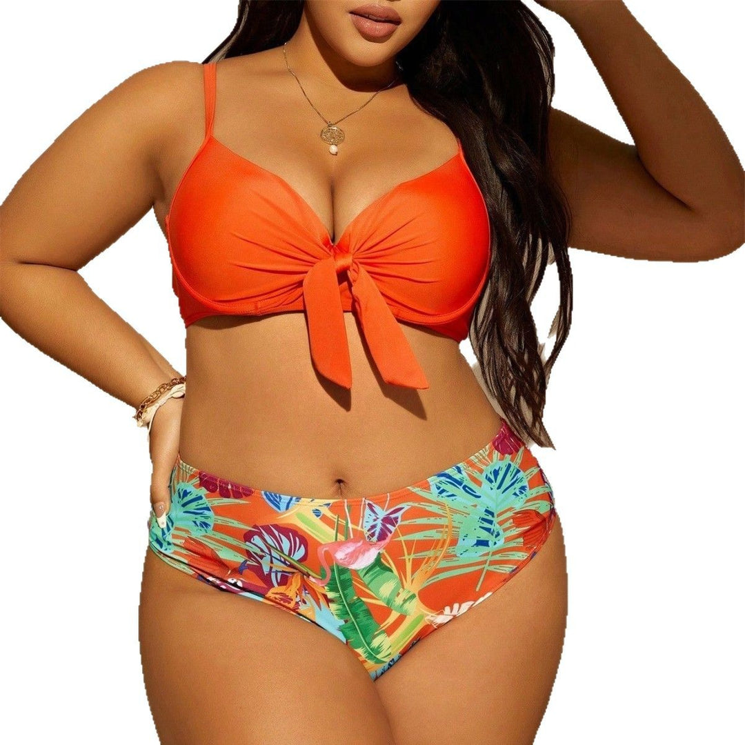 Women's bikini set with floral knot design Mune Fashion