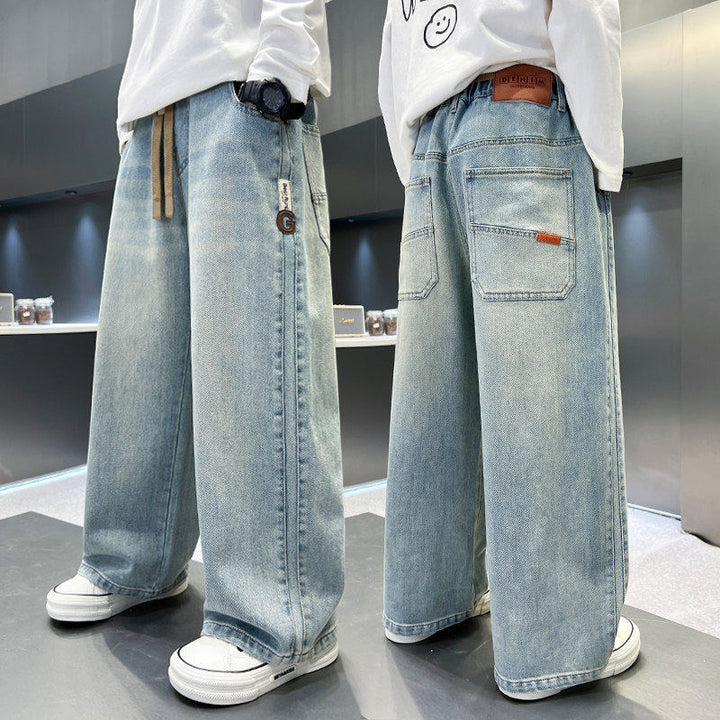 Men's wide denim pants Mune Fashion