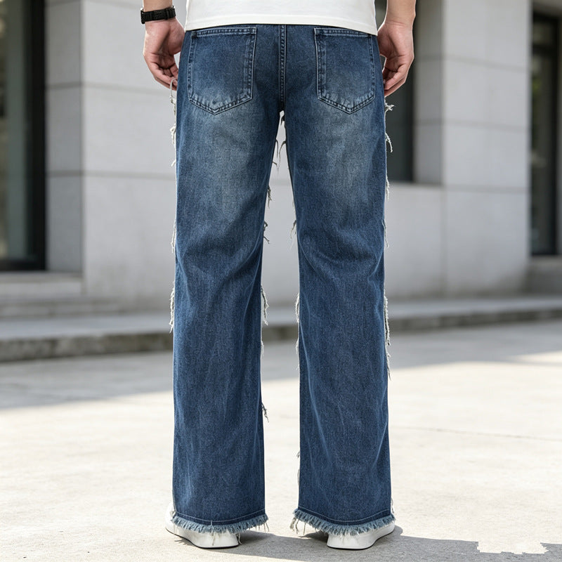 Women Trendy Ripped Jeans Mune Fashion