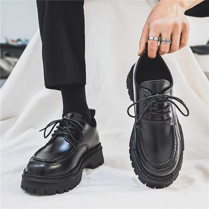 Women's Modern Lace-Up Shoes with Robust Profile and Trendy Design Mune Fashion