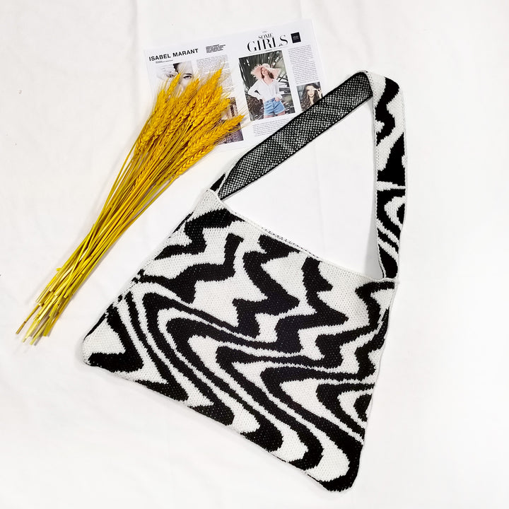 Women's bag with geometric pattern Mune Fashion
