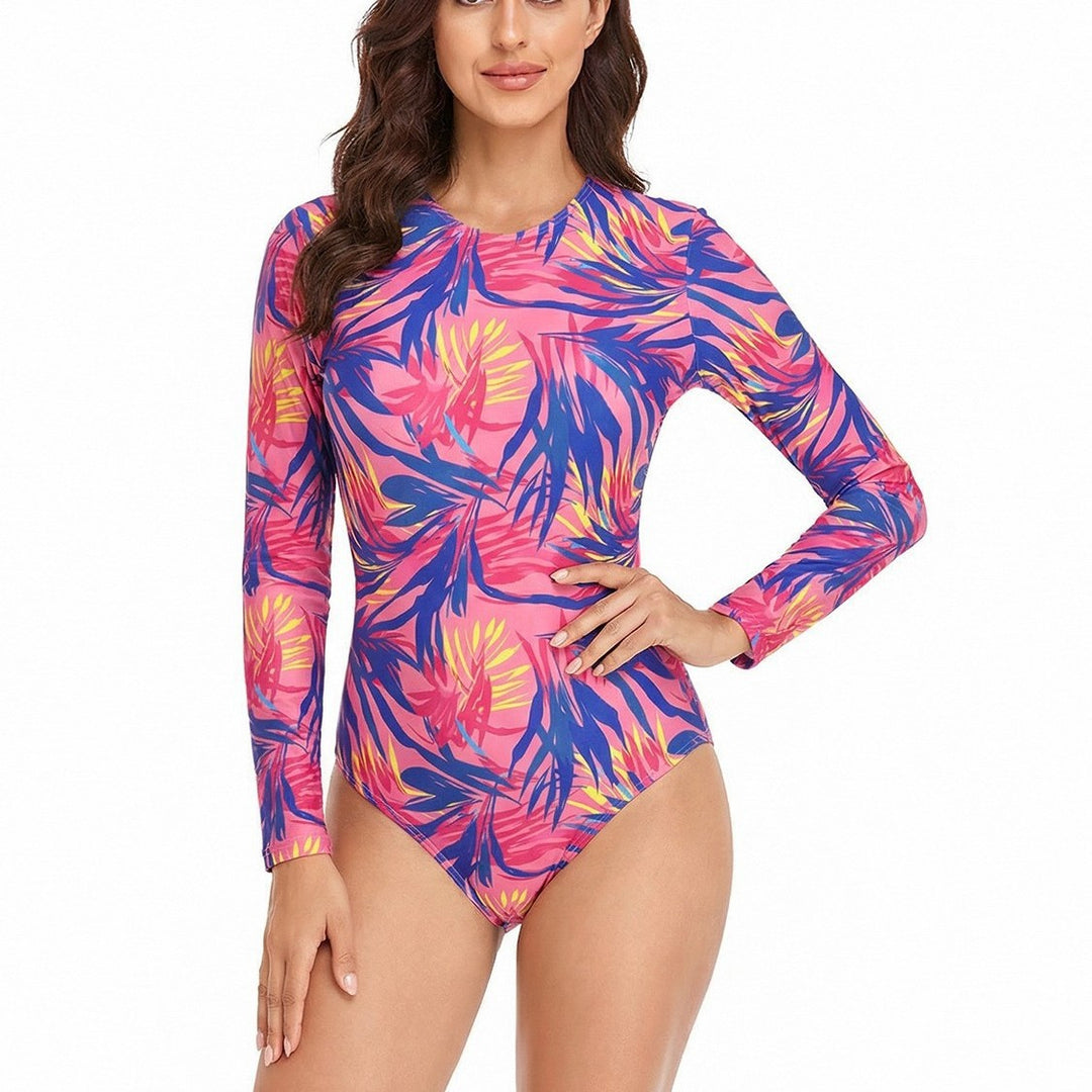 Women's sporty jumpsuit with long sleeves Mune Fashion