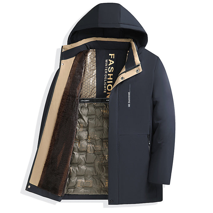 Men's High-Quality Winter Jacket with Faux Fur Lining Mune Fashion