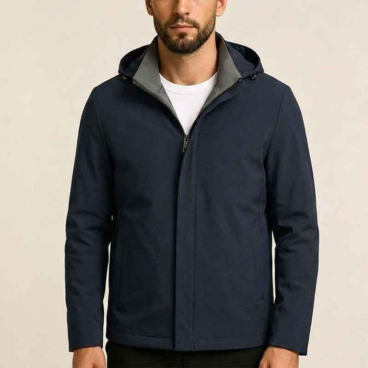 Men's Modern Transition Jacket with High Collar Mune Fashion