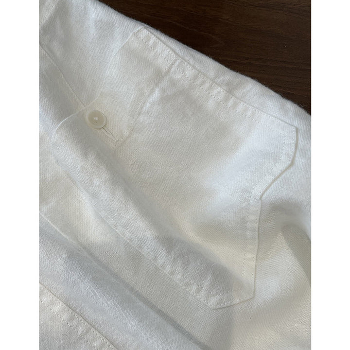 Women Wide Linen Pants Mune Fashion