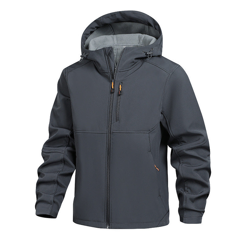 Men's Practical and Stylish Transitional Jacket with Hood Mune Fashion