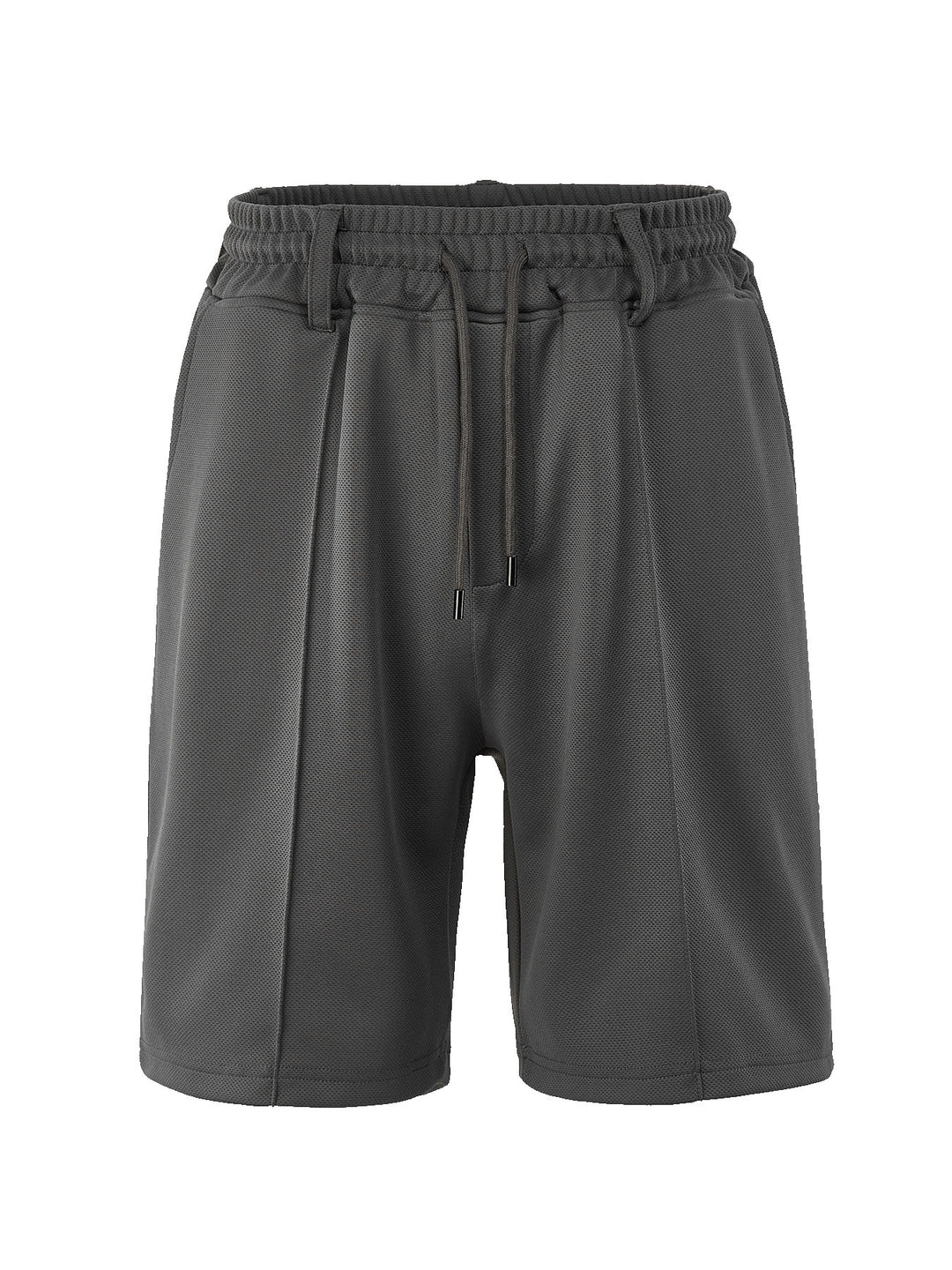 Men's nano technical mesh structure shorts with crease, belt loops and elastic drawstring waistband Mune Fashion
