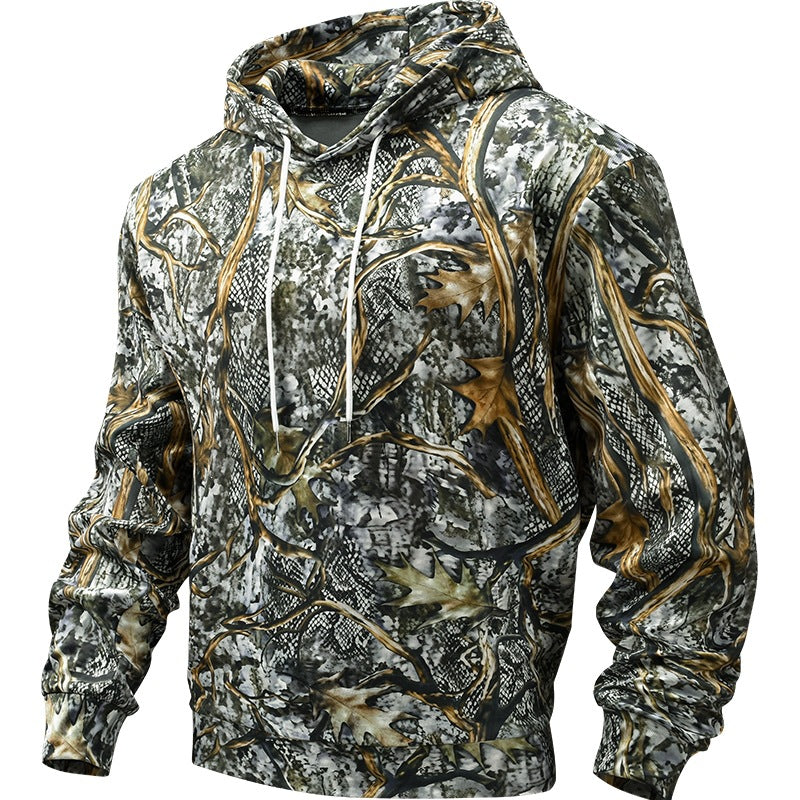 Men's Patterned Hooded Sweater Mune Fashion