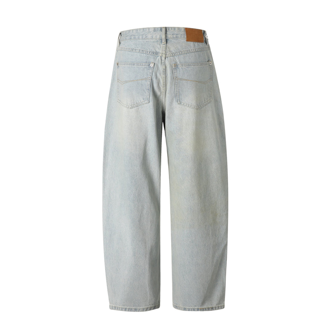 Women High-Waisted Straight-Leg Jeans with Wide Leg Mune Fashion
