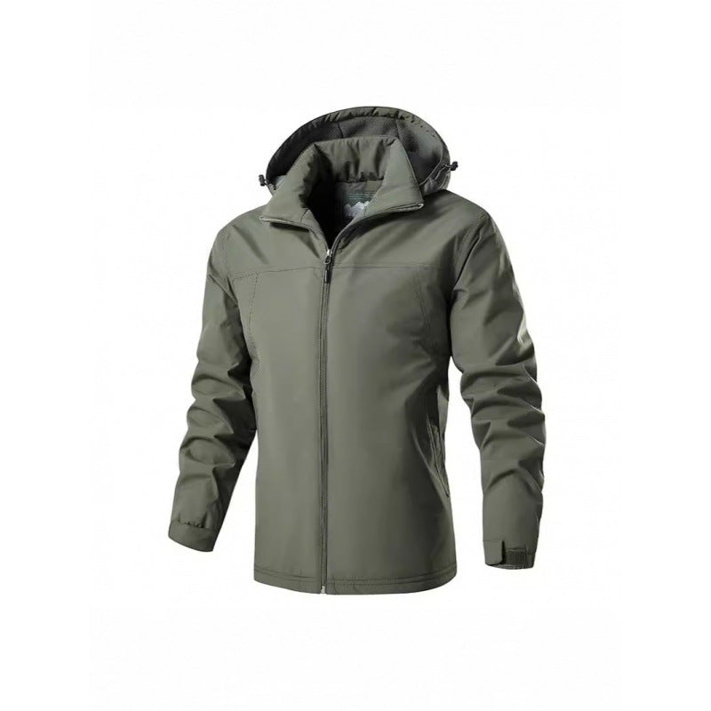 Men's lightweight outdoor jacket with hood Mune Fashion