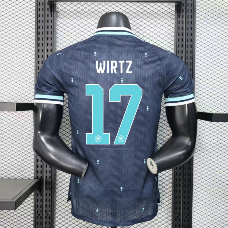 Unisex nan printed retro football jersey with back print and breathable performance fiber Mune Fashion