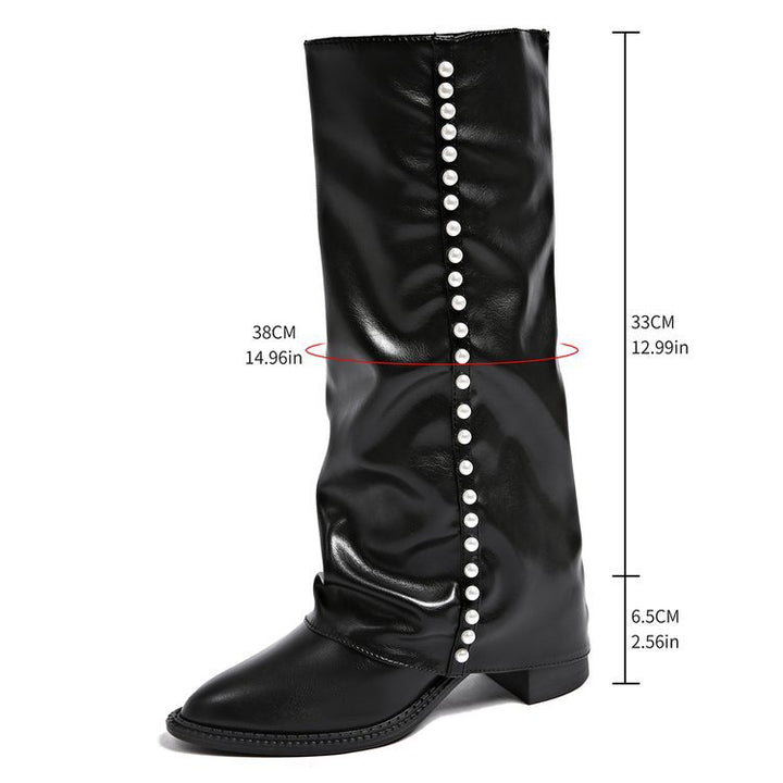 Women Elegant and Playful Boots Mune Fashion