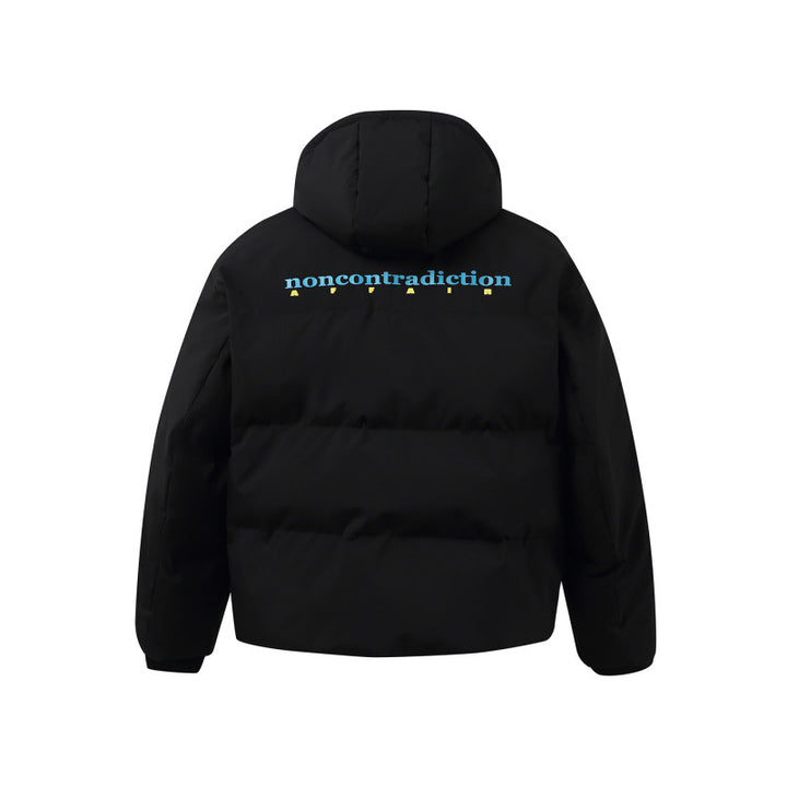 Unisex Kastige padded hoodie jacket with thermal insulation, water-repellent zippers, and drawstring Mune Fashion