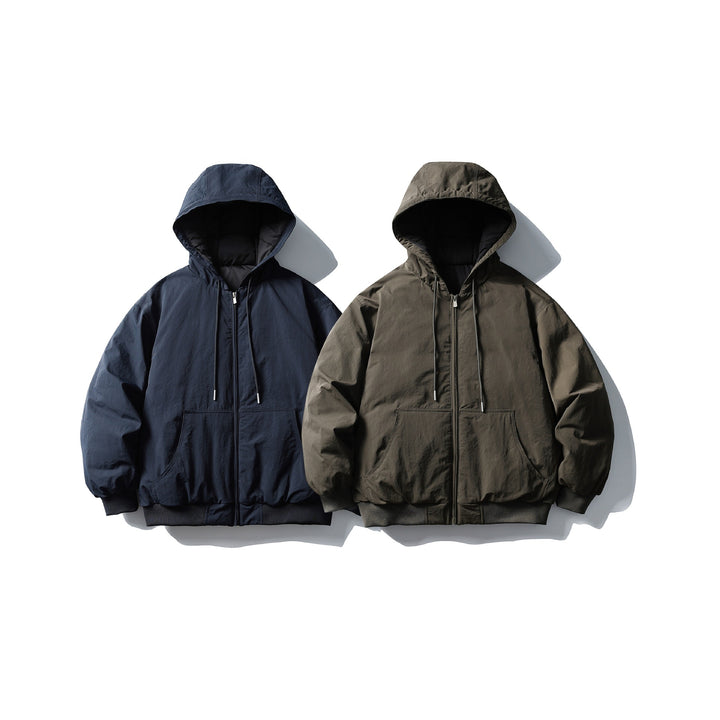 Unisex Boxy padded hoodie with kangaroo pocket and ribbed cuffs Mune Fashion