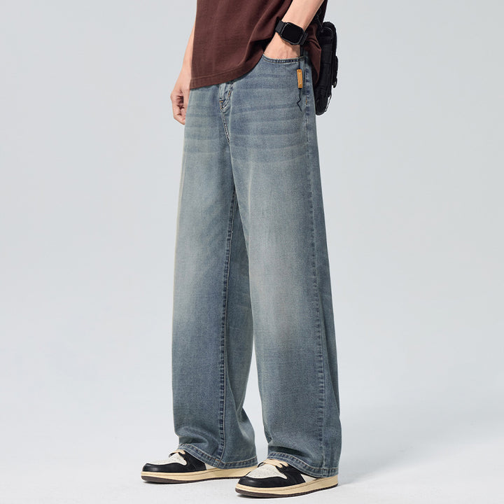 Men's Wide Jeans in Casual Look Mune Fashion