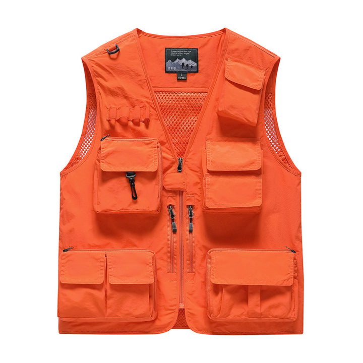 Men's multifunctional fishing vest with pockets Mune Fashion