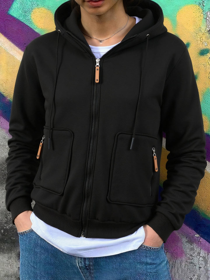 Men's Athletic Fleece Jacket Mune Fashion