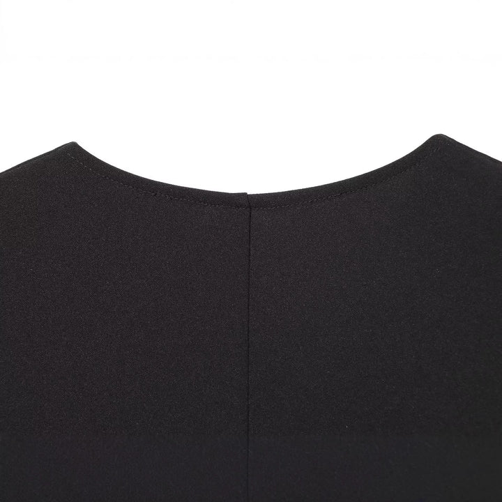 Women Boxy Button Placket Blouse with V-Neck and Casual Oversized Fit Mune Fashion
