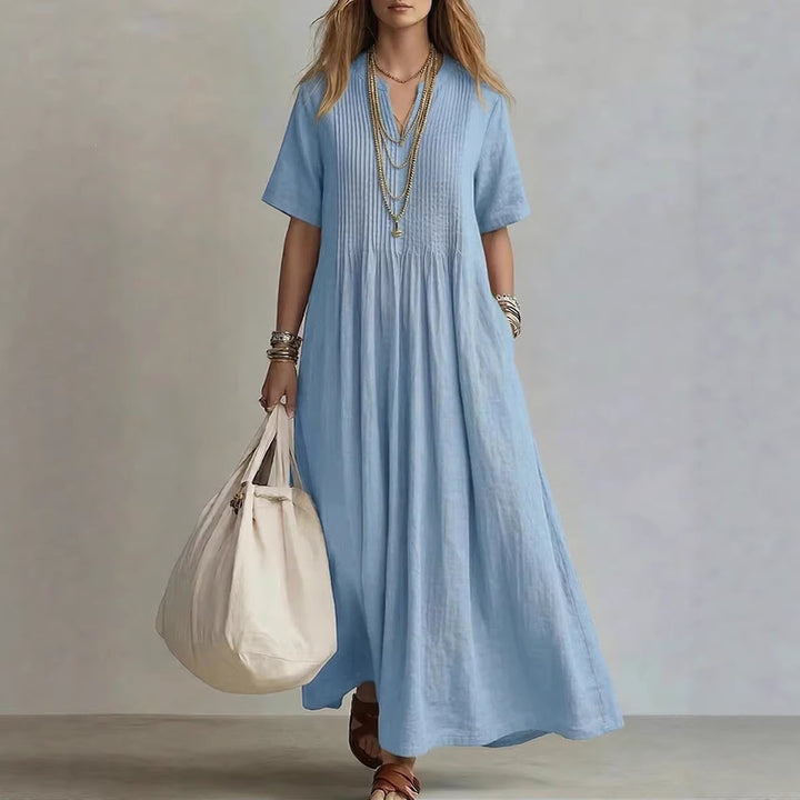 Ladies Long Summer Dress Mune Fashion