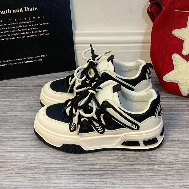 Women's Sporty Sneakers with Robust Cushioning System and Fashionable Design Mune Fashion