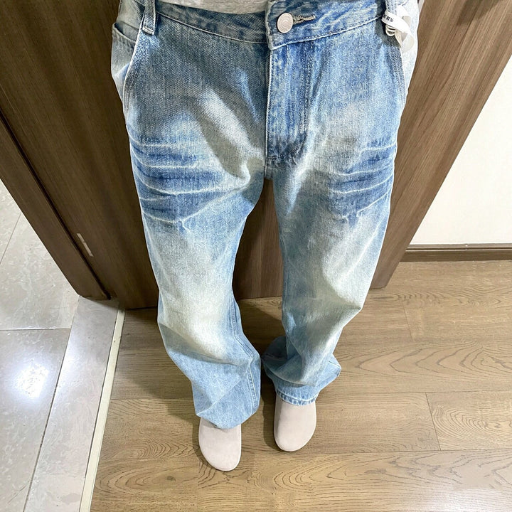 Men's Casual Loose-Fit Jeans Mune Fashion 1788342483