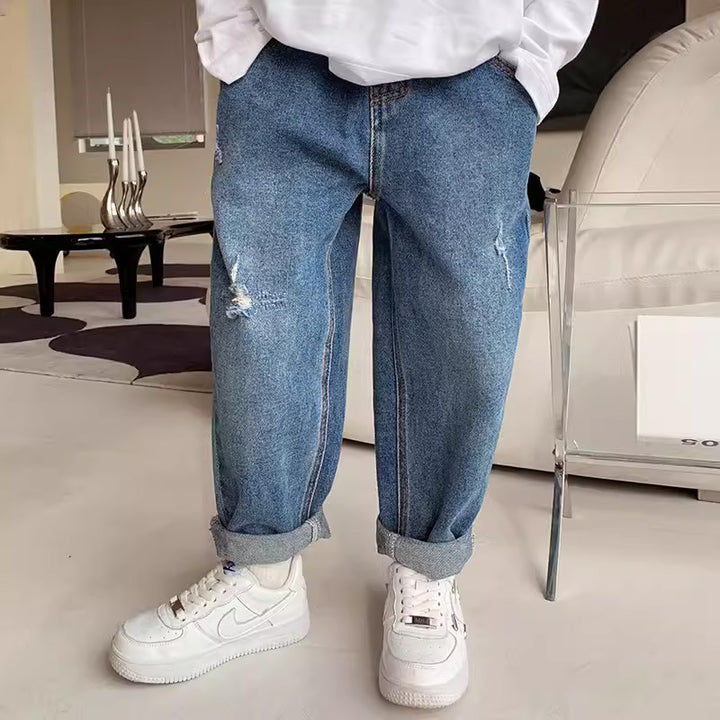 Unisex relaxed baggy jeans with vintage look Mune Fashion