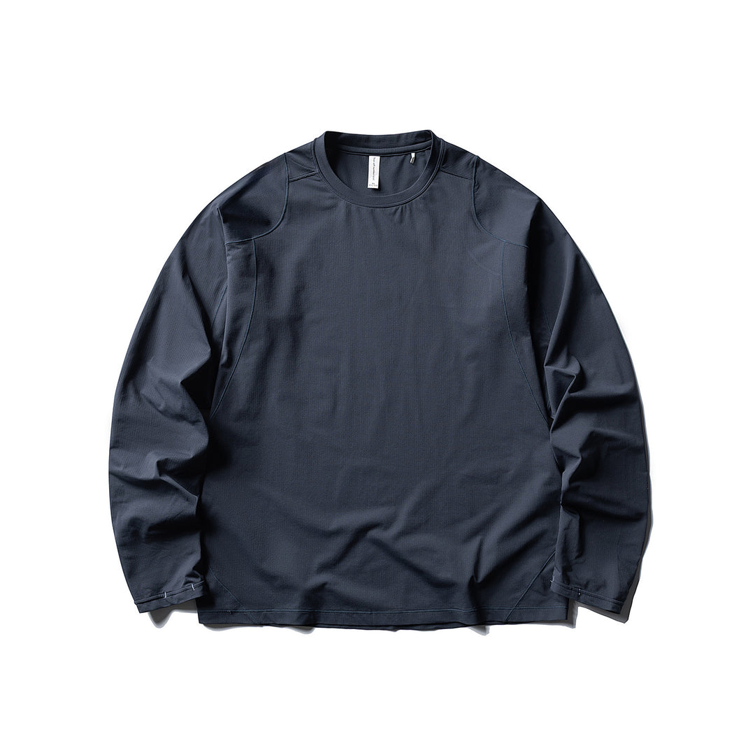 Unisex Lightweight technical long sleeve with round neckline, raglan sleeves and breathable functional material Mune Fashion