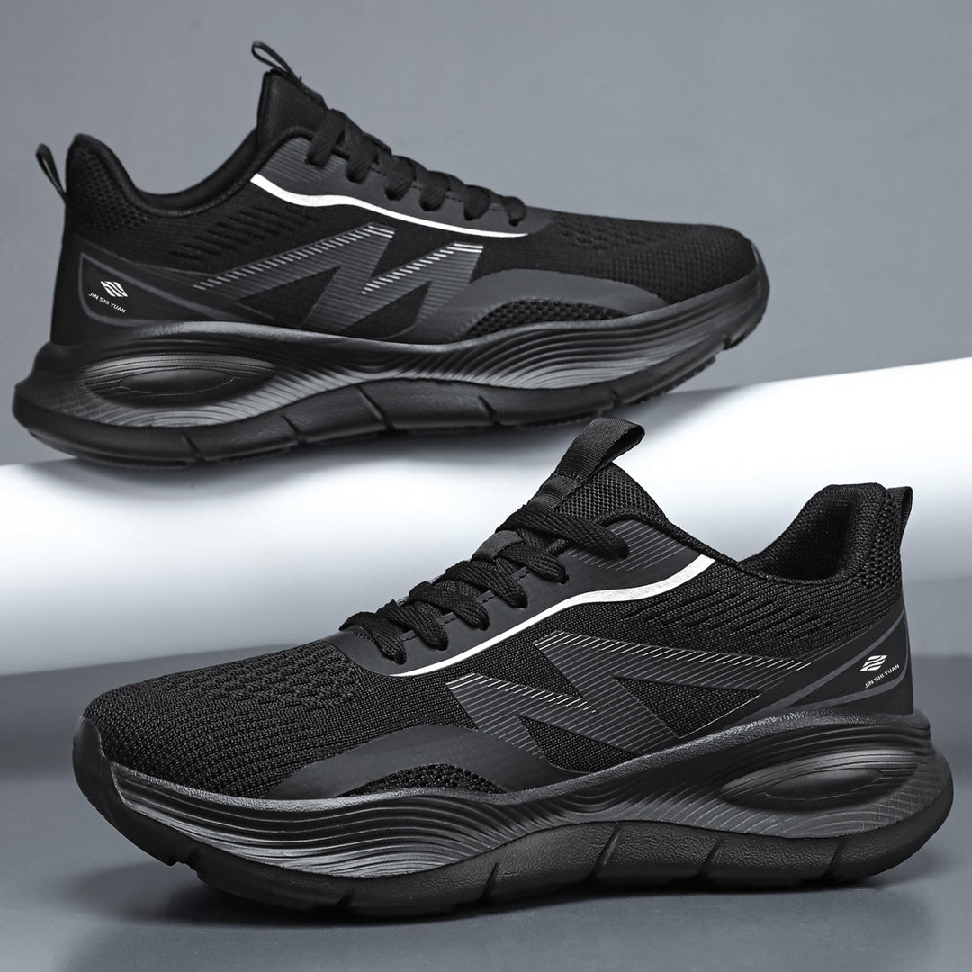 Women's nan Performance Slip-On Running Sneaker with seamless mesh upper, shock-absorbing honeycomb platform sole, and reinforced heel support Mune Fashion