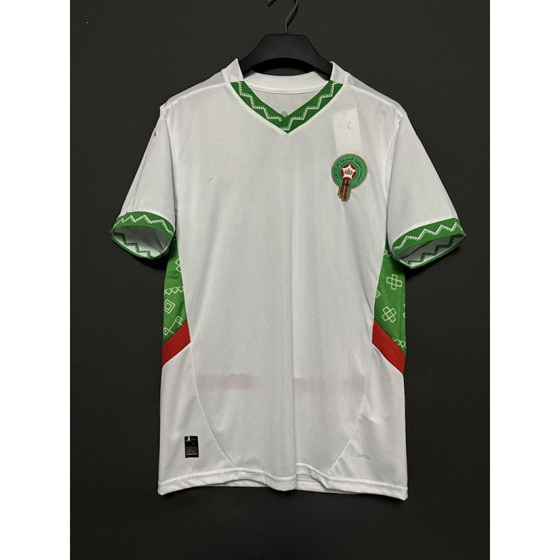Men's breathable performance soccer jersey with mesh inserts and embroidered Mune Fashion badge
