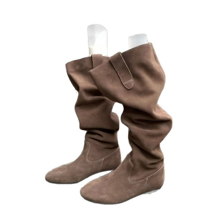 Ladies Elegant and comfortable fitting Overknee boots Mune Fashion
