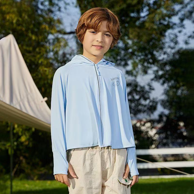 Girl Breathable UV Protection Jacket Mune Fashion