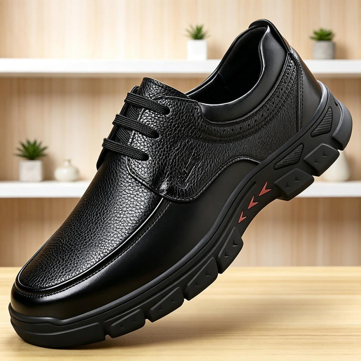 Men's elegant and sporty leather sneakers Mune Fashion
