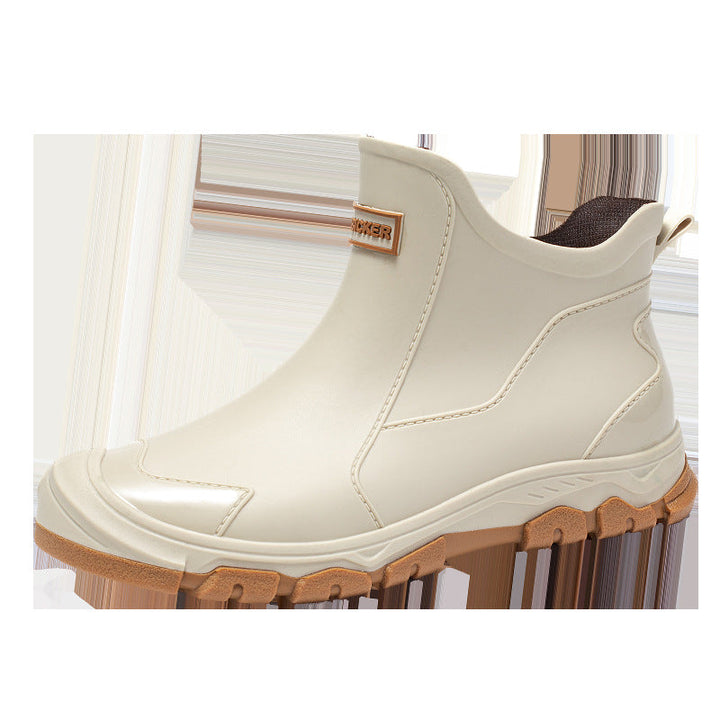 Men's rubber boots with non-slip sole and flexible entry Mune