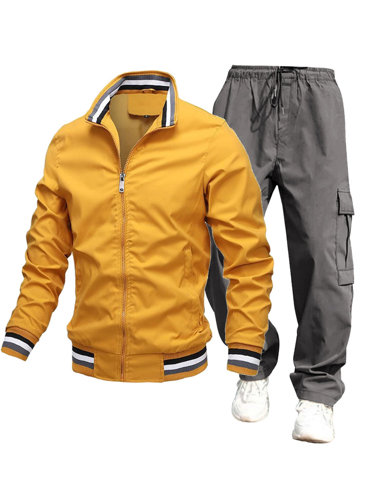 Men's Sports Jacket and Cargo Pants Mune Fashion
