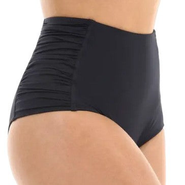 Women's High-Waisted Swim Shorts with Ruching Mune Fashion