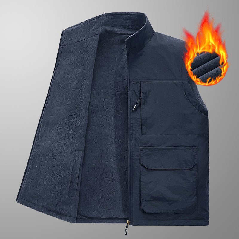 Men's Thermal Insulated Fleece Vest Mune Fashion