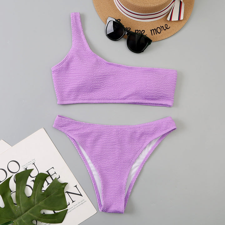Women's asymmetric bikini set with structure Mune Fashion
