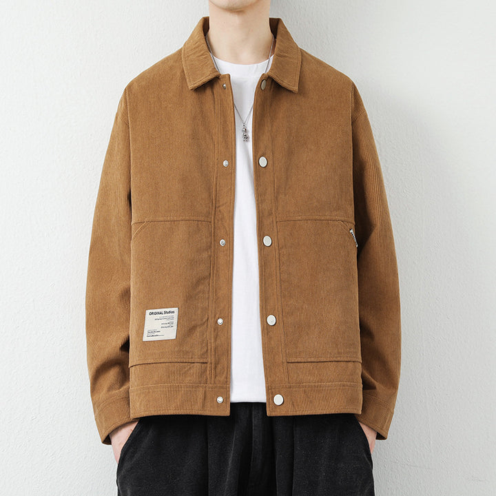 Men's Fashion Cord Jacket Mune Fashion