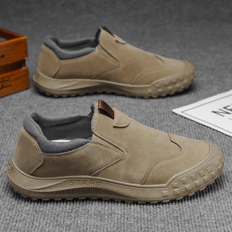 Women's Comfortable Slip-On Sneakers made of high-quality Suede Mune Fashion
