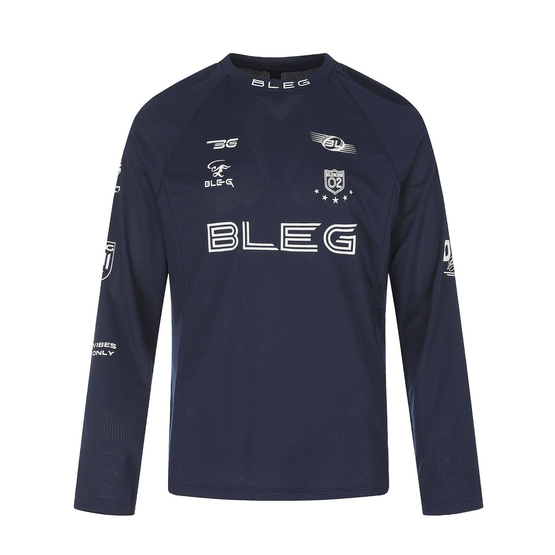 Unisex Lightweight Functional Long Sleeve Shirt with Raglan Sleeves and Breathable Waffle Texture Mune Fashion